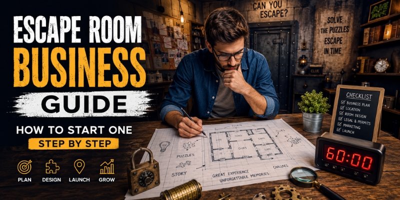 Escape room business how to start one step by step guide