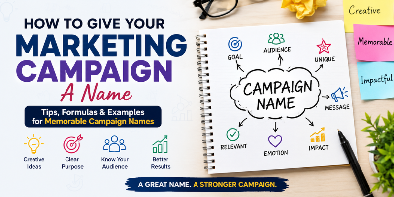 How to Give Your Marketing Campaign a Name: 10 Proven Steps