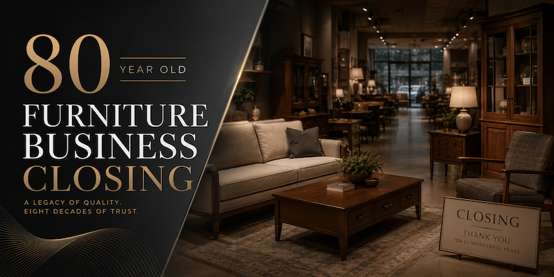 80 Year Old Furniture Store Closing Shocking Blow to Town